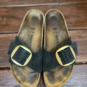 Brikenstock Madrid Gold Buckle